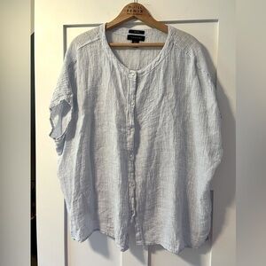 Tahari linen shirt